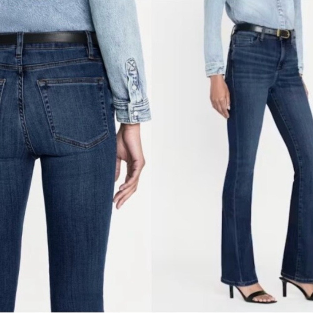 Frame Le Mini Bootcut Jeans - slim fit